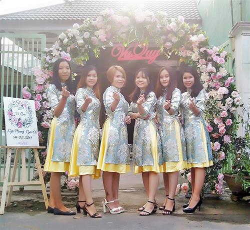 Áo dài bê quả nữ, áo dài cách tân
