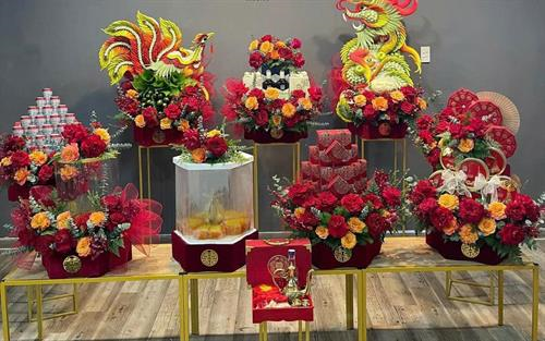 Mâm quả và Long Phụng